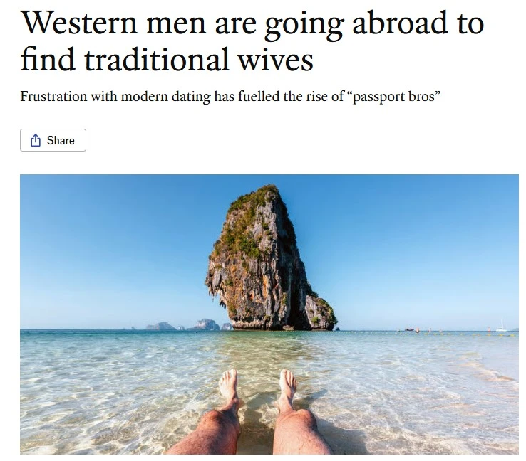 বিদেশে গিয়ে ‘ঐতিহ্যবাহী’ স্ত্রী খোঁজার প্রবণতা বাড়ছে তরুণ পুরুষের মধ্যে!